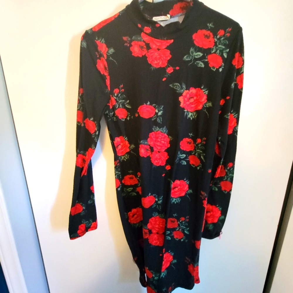 Hearts Hips body con dress